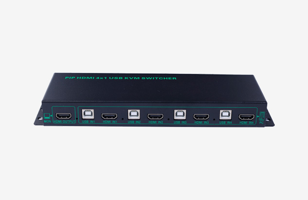 HDMI KVM四进一出切换器
