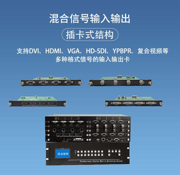 4k无缝多信号混合矩阵高清网络综合平台 4k无缝多信号混合矩阵高清网络综合平台